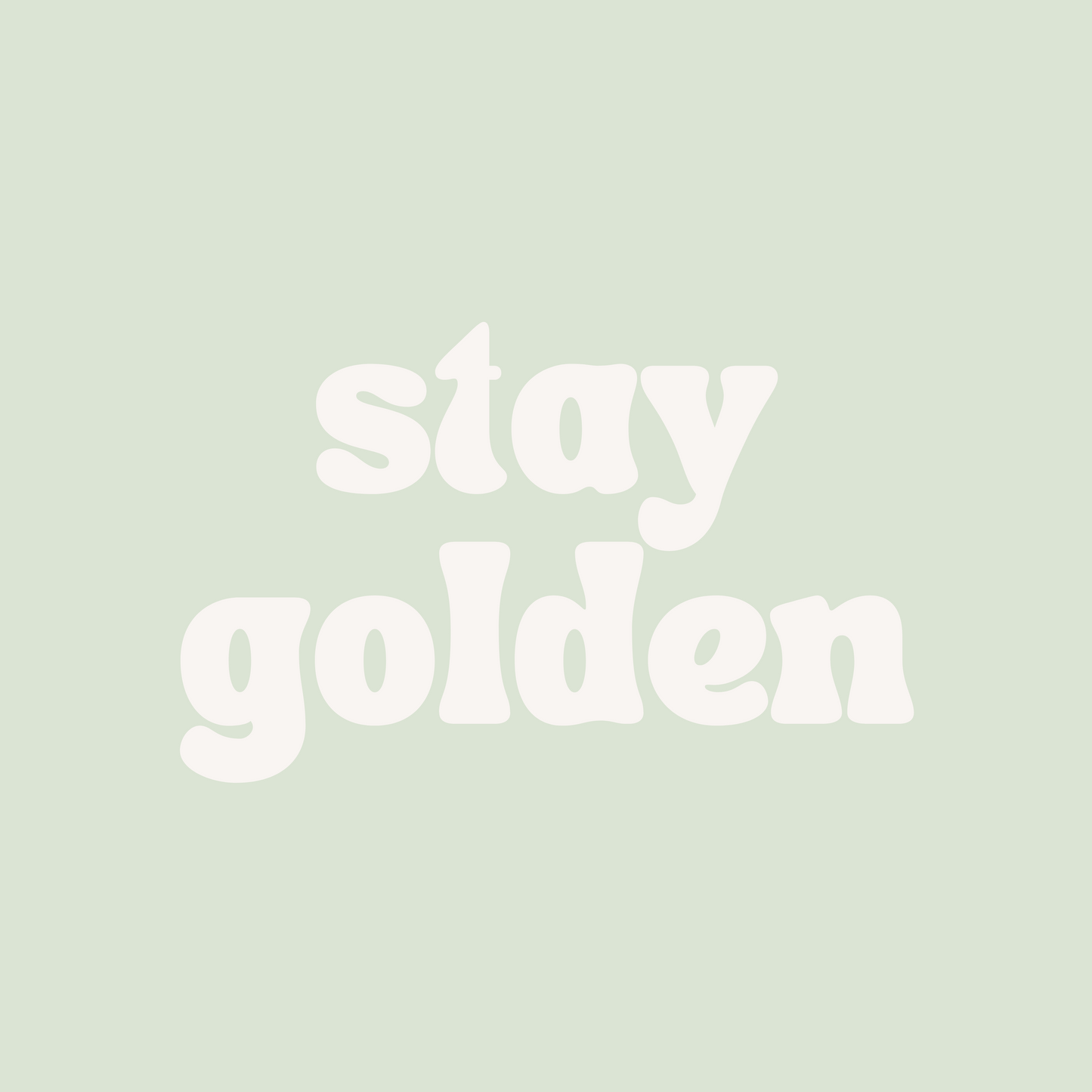 Stay Golden Upcylced Collection