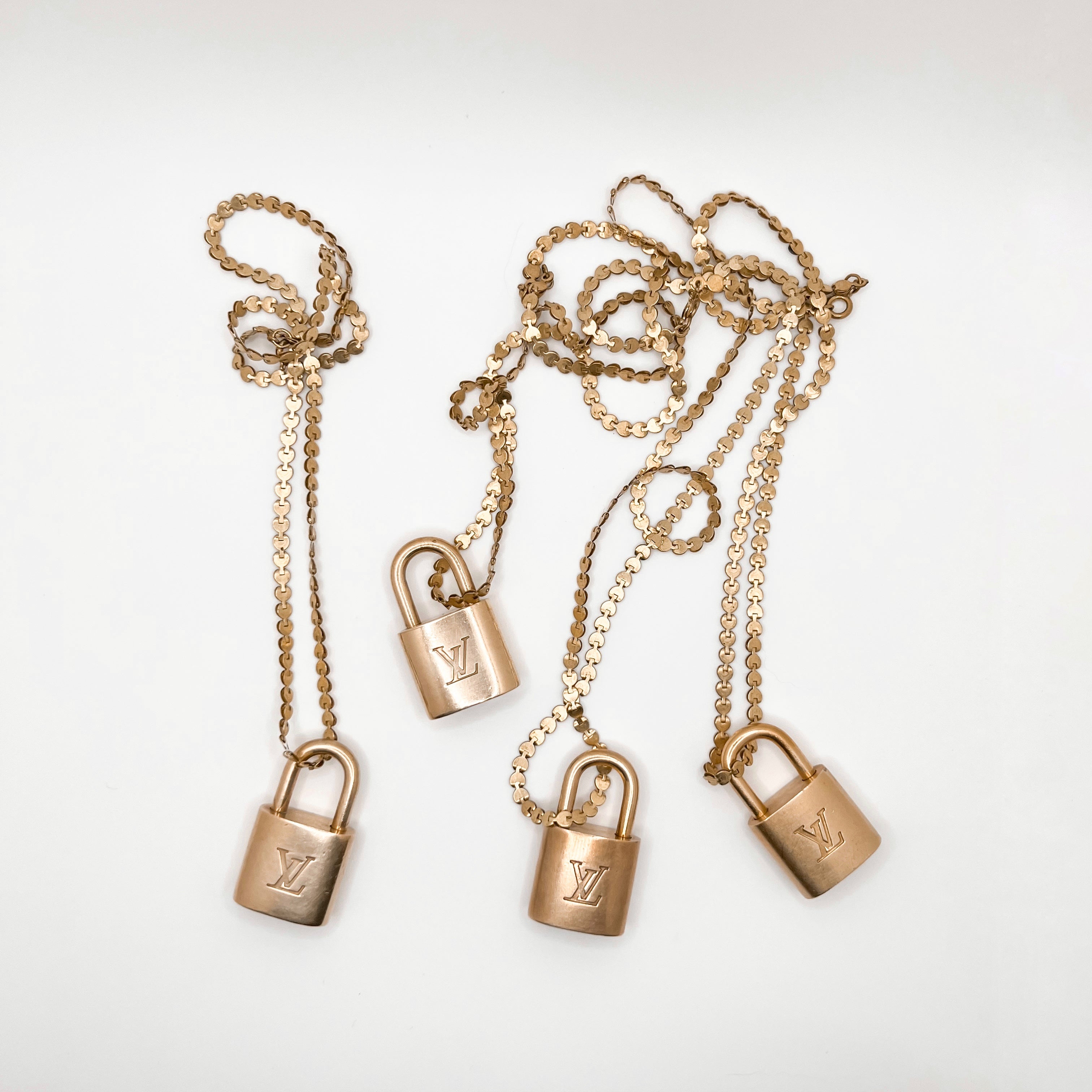 Louis Vuitton | Jewelry | Louis Vuitton Lock Necklace | Poshmark